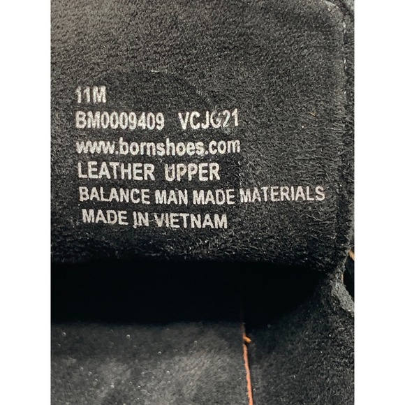 Born Jude BM0009409 Black Suede Leather Slip-On Mules Men's Sz 11 NEW - Picture 9 of 10